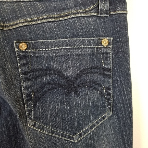 Highway Boot Leg Mid-Rise Distressed Jeans - Picture 5 of 8